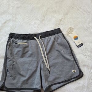 Vuori Blue Men's Banks Shorts 5" Color Blue